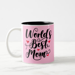 World's Best Mum Two-Tone Coffee Mug