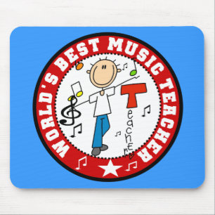 World's Best Music Teacher Mousepad