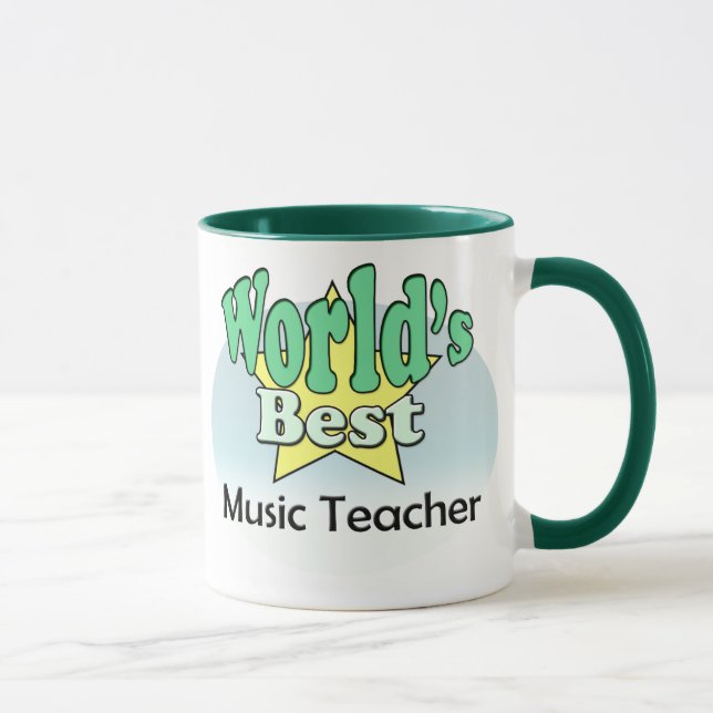 World's Best Music Teacher Mug (Right)
