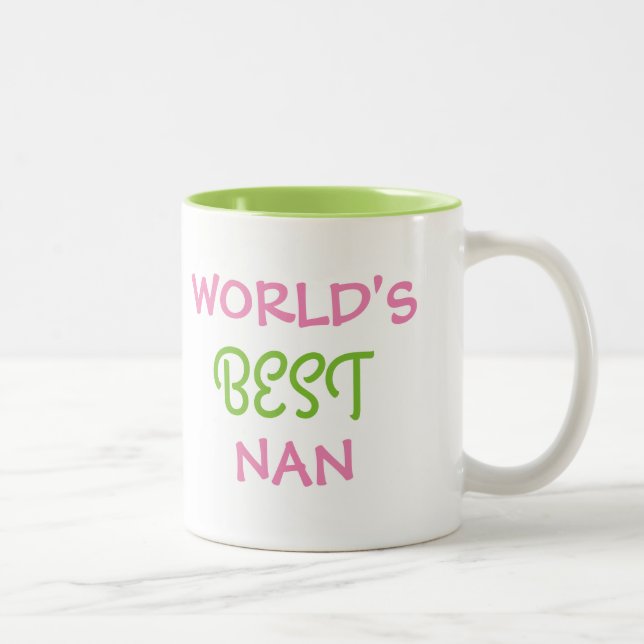 World's BEST Nan mug (Right)