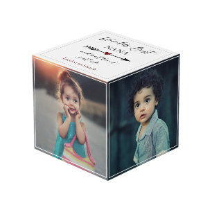 World's Best Nana and Most Loved Photo Gift Cube