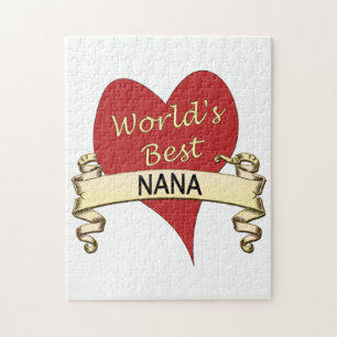 World's Best Nana Jigsaw Puzzle