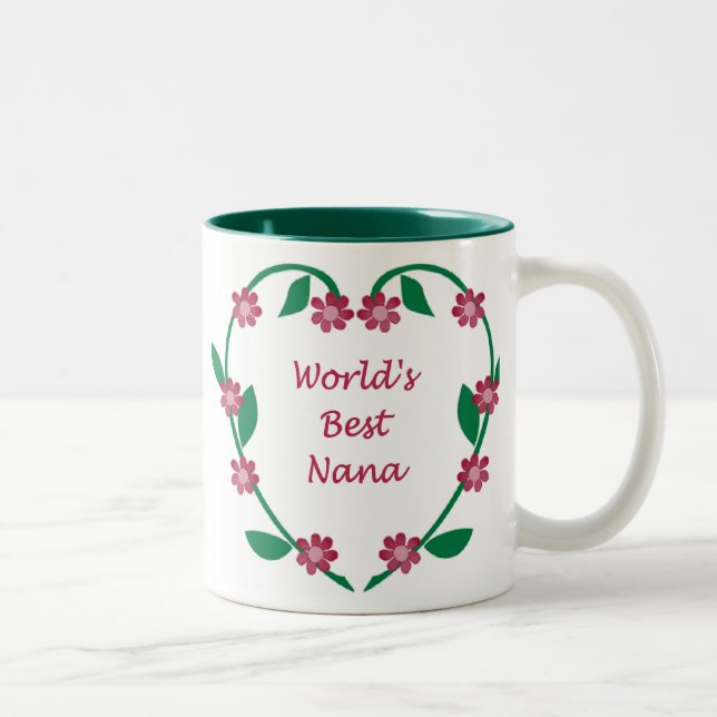 World's Best Nana mug (Right)