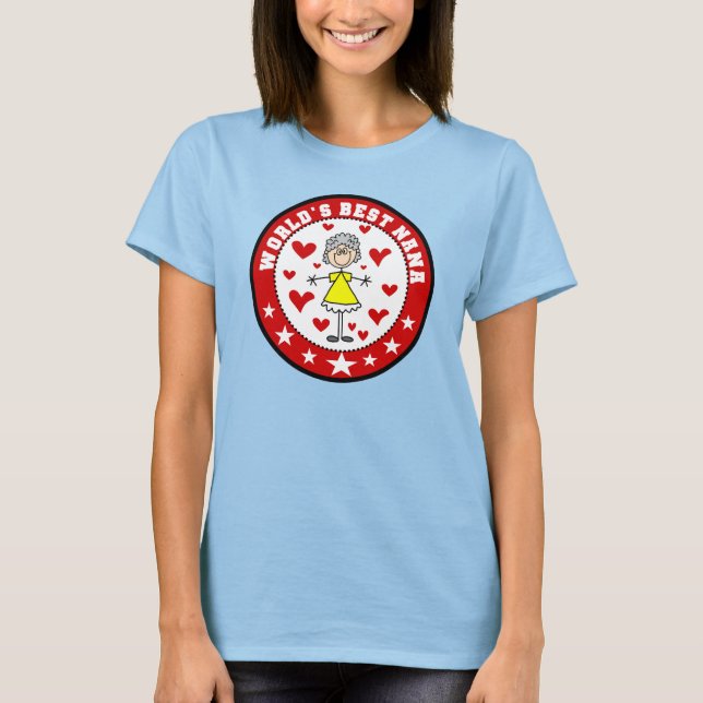 World's Best Nana Tshirt (Front)