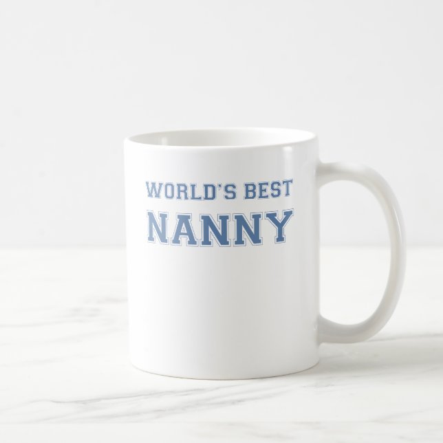 Worlds Best Nanny Coffee Mug (Right)