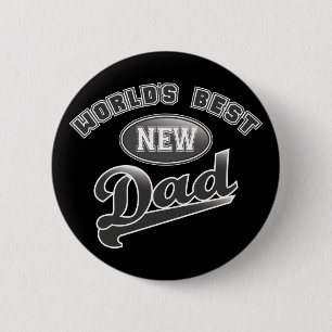 World's Best New Dad 6 Cm Round Badge
