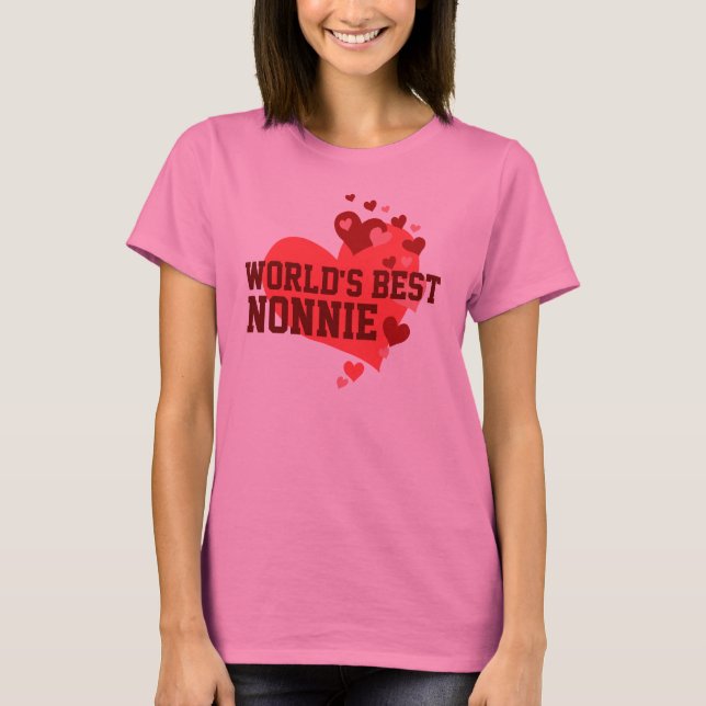 World's Best Nonnie T-Shirt (Front)