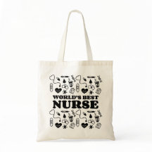 World's Best Nurse Tote Bag