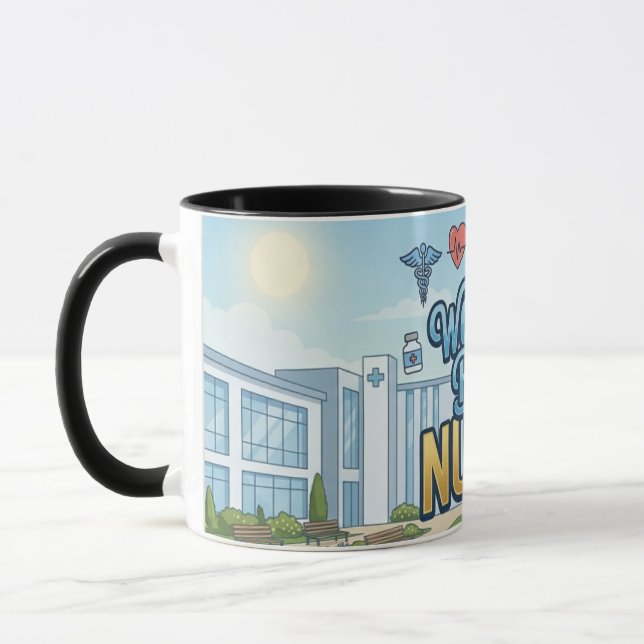 Worlds Best Nurse Travel Mug  (Left)