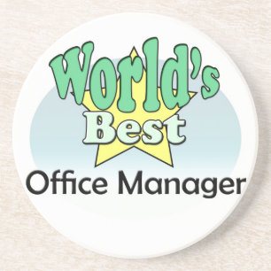 World's best Office Manager Coaster