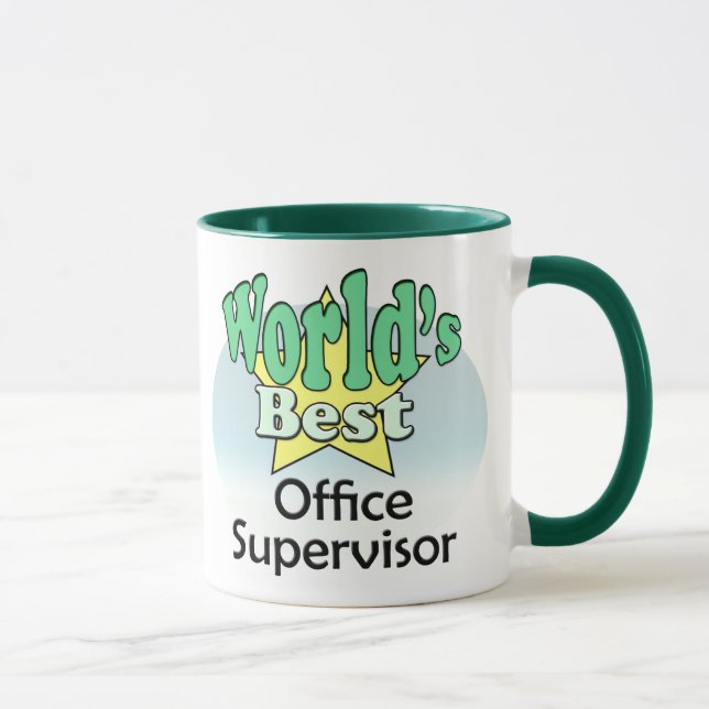 World's Best Office Supervisor Mug (Right)