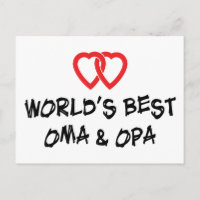 World's Best Oma & Opa Gift