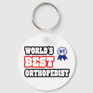 World's Best Orthopaedist Key Ring