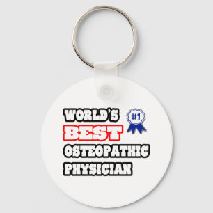 World's Best Osteopathic Physician Key Ring