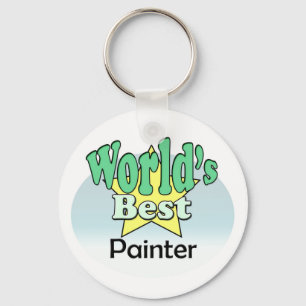 World's Best Painter Key Ring