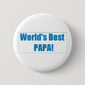 World's Best Papa Button