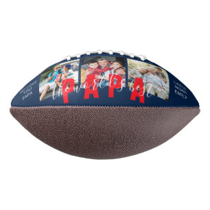 WORLD'S BEST PAPA Custom Photo Personalised Football