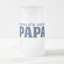 World's Best Papa Glass