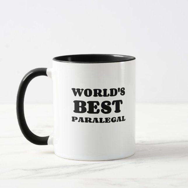 WORLD'S BEST PARALEGAL MUG (Left)