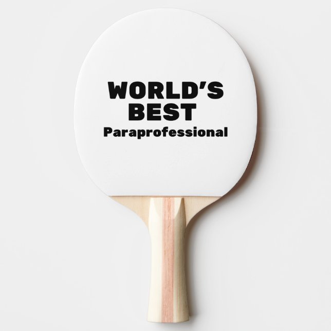 World's best Parprofessional Ping Pong Paddle (Front)