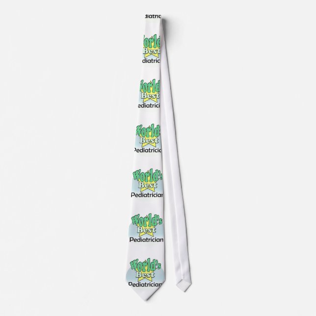 World's best Pediatrician Tie (Front)