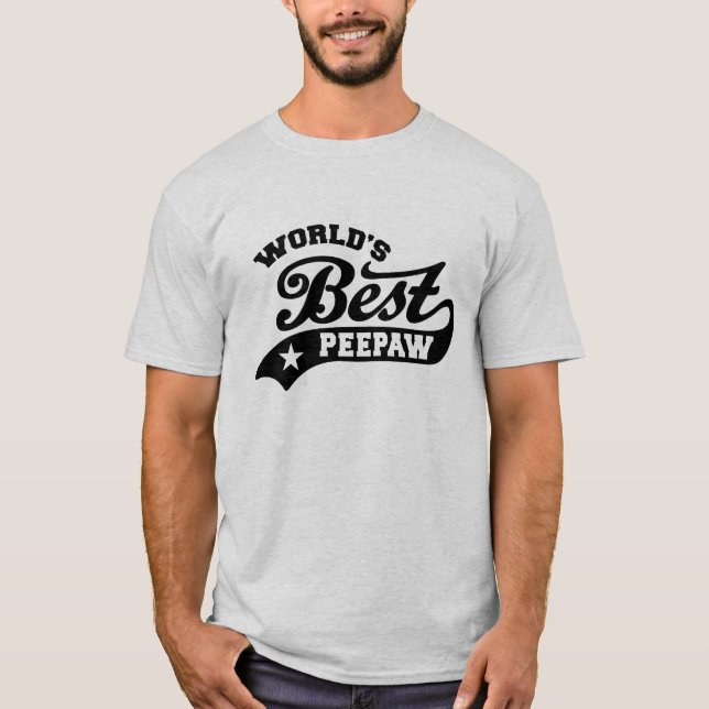 World's Best PeePaw T-Shirt (Front)