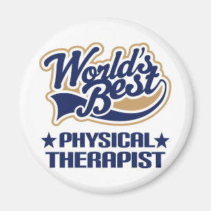 Worlds Best Physical Therapist Magnet