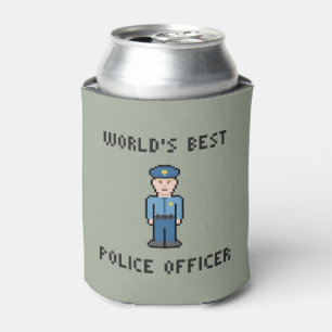 World's Best Pixel Police Officer Can Cooler