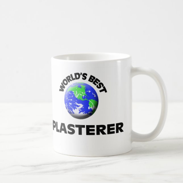 World's Best Plasterer Coffee Mug (Right)