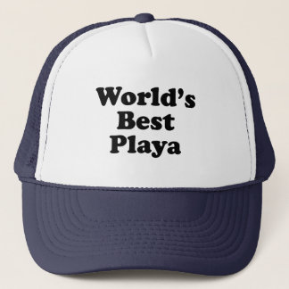 World's Best Playa Trucker Hat
