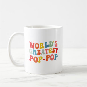 World's Best Pop Pop Fathers Day Coffee Mug