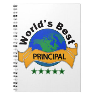 World's Best Principal Spiral Notebook