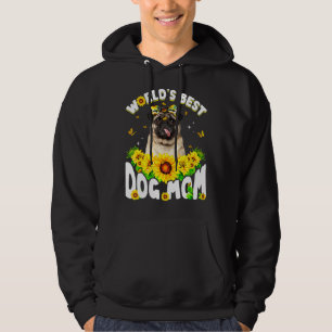 World's Best Pug Dog Mum  Mother's Day Hoodie