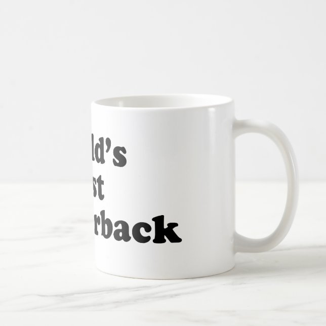 World's Best Quarterback Coffee Mug (Right)
