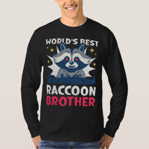 World's best Racoon Brother with a Racoon T-Shirt
