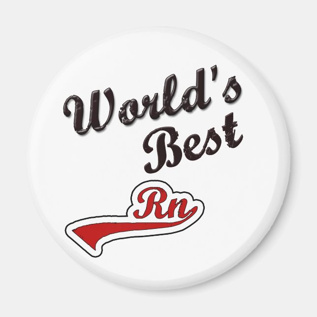 World's Best RN Magnet (Front)
