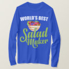 World's Best Salad Maker Salad Lover Funny Vegetar