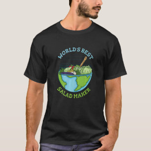 World's Best Salad Maker Vegetables Food Salad T-Shirt