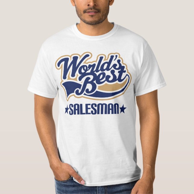 Worlds Best Salesman T-Shirt (Front)