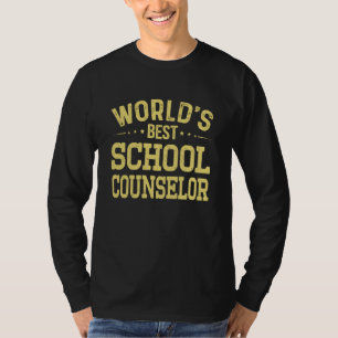 World's Best School Counselor Job Title School Cou T-Shirt