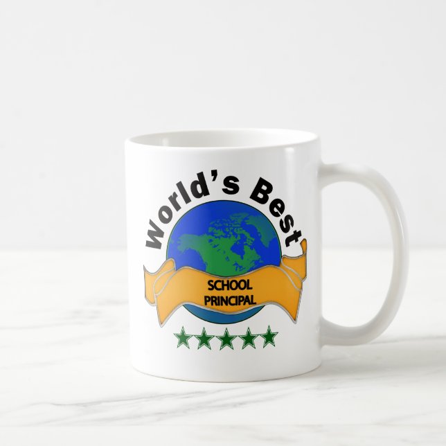 World's Best School Principal Coffee Mug (Right)