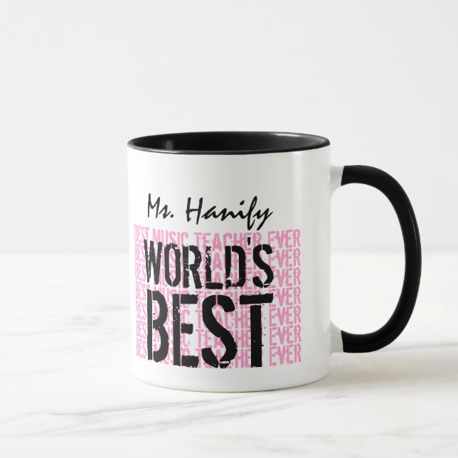 World's Best Science Teacher Ever Gift V19 Mug (Right)