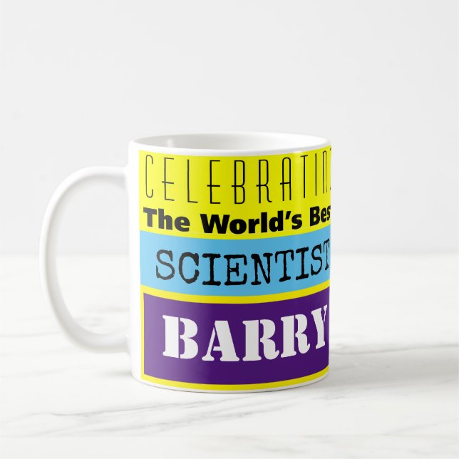 World's Best Scientist Coffee Mug (Left)