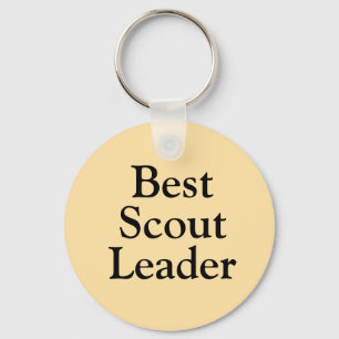 World's best Scout Leader merchandise Key Ring