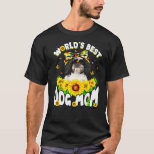 World's Best Shih Tzu Dog Mum Funny Mother's Day T-Shirt