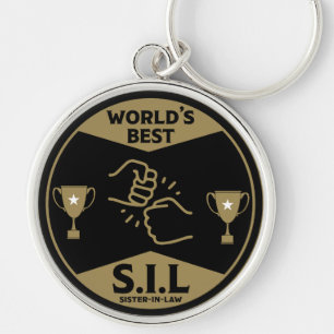 World's Best Sister-In-law Key Ring