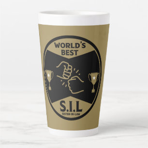 World's Best Sister-In-law Latte Mug