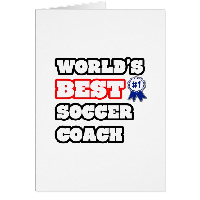 World's Best Soccer Coach (Front)