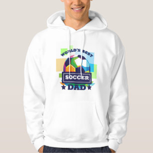 World's Best Soccer Dad Father's Day Hoodie
