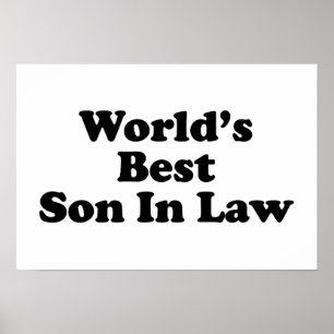 World's Best Son In Law Poster